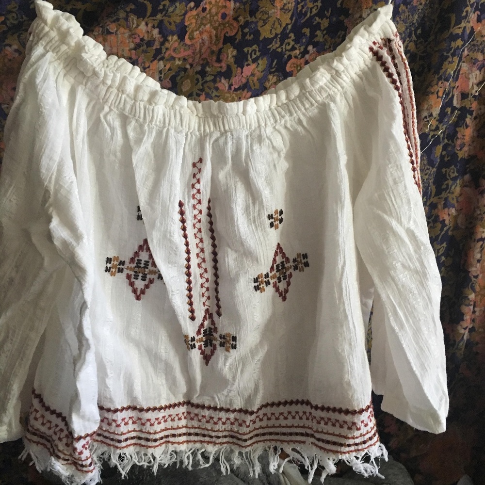 Off the shoulder top